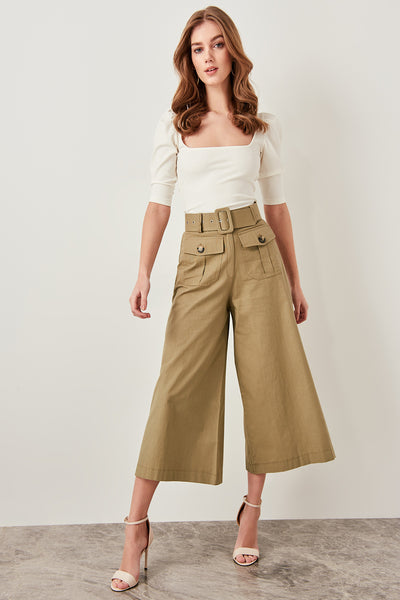 Arched Khaki Pants