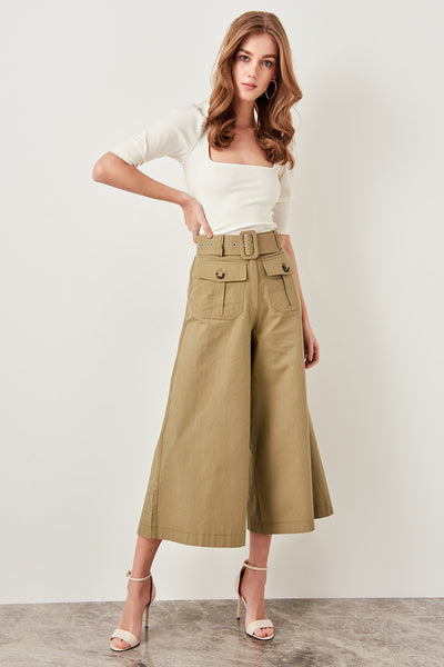 Arched Khaki Pants