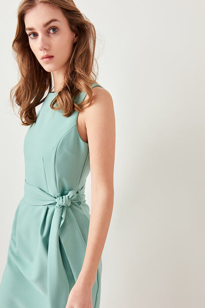 Mint Belted Dress