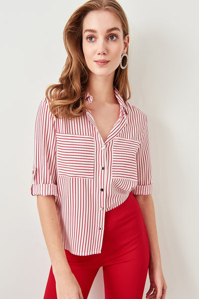 Red Striped Shirt