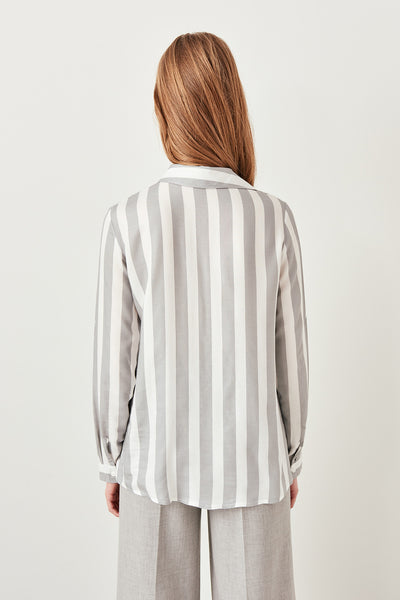 Gray Striped shirt