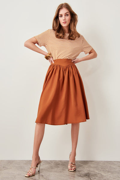 Cinnamon Midi Skirt