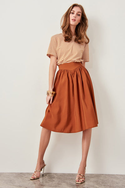 Cinnamon Midi Skirt