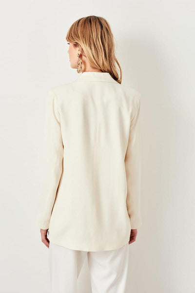 Raw White Lacing Jacket