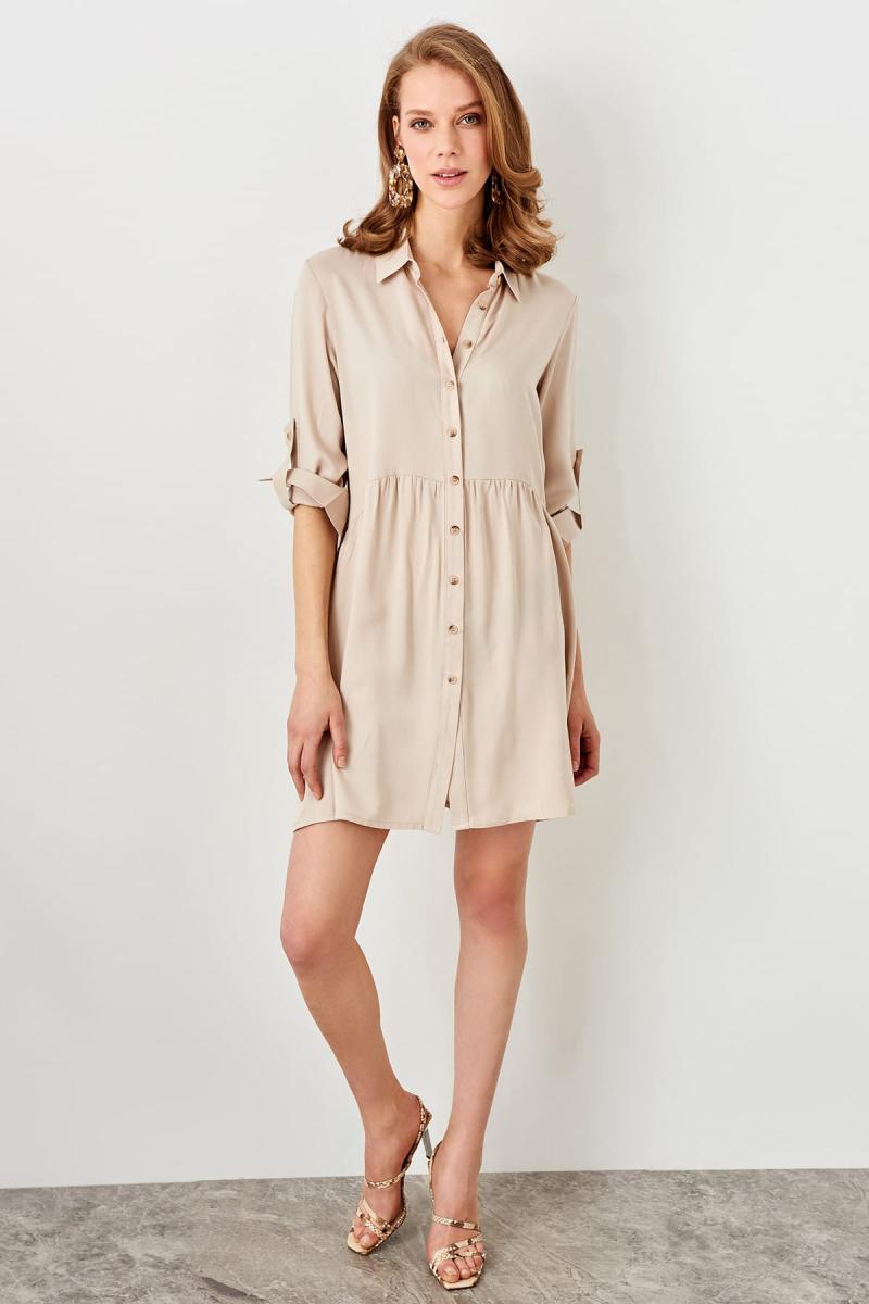 Stone Shirt Dress