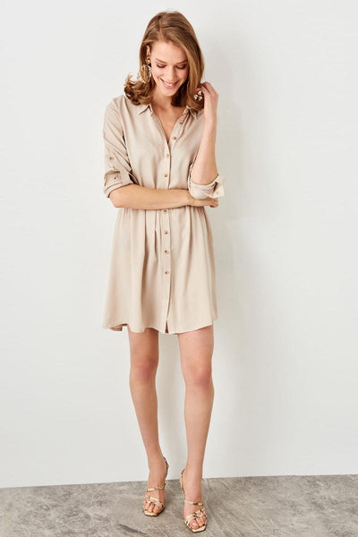 Stone Shirt Dress