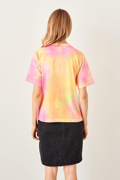 Multicolour Batik Knitted T Shirt