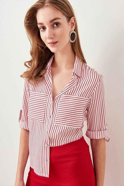 Red Striped Shirt