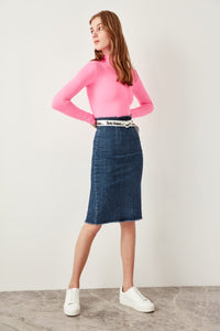 Blue Denim skirt