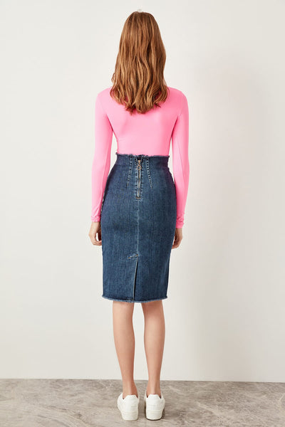 Blue Denim skirt